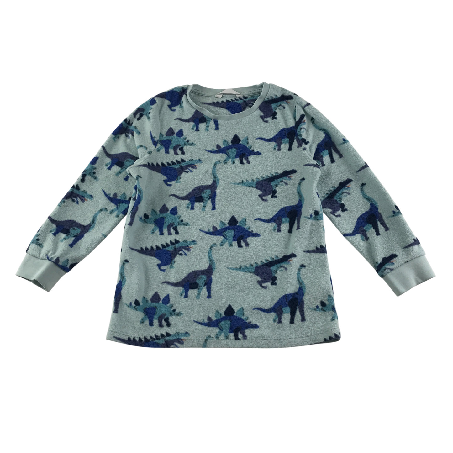 M&S Pyjama Set 5-6 Years Blue Dinosaur Print