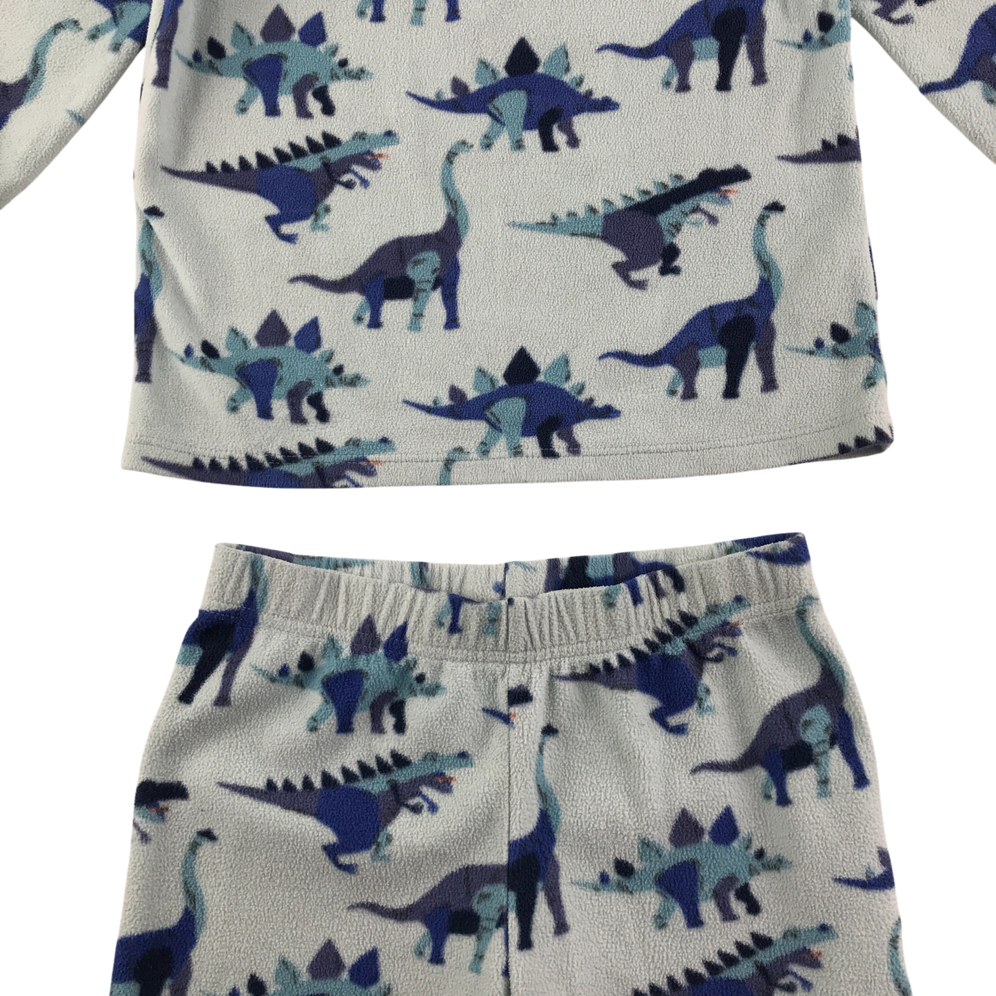 M&S Pyjama Set 5-6 Years Blue Dinosaur Print