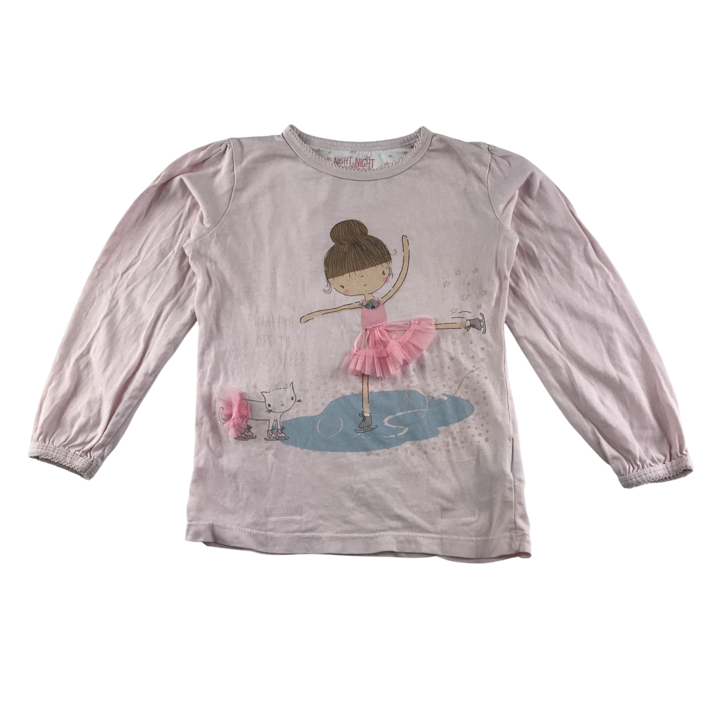 Mothercare Pyjama Set 5-6 Years Pink Ballerina Design Cotton