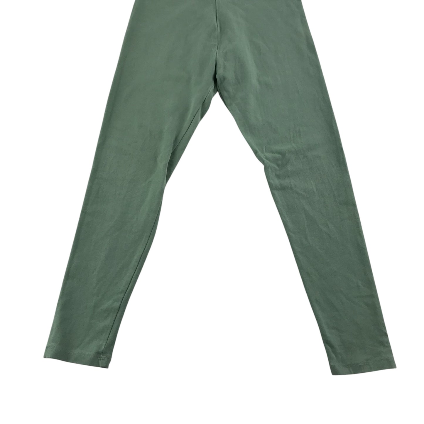 Next Leggings 8-9 years green plain