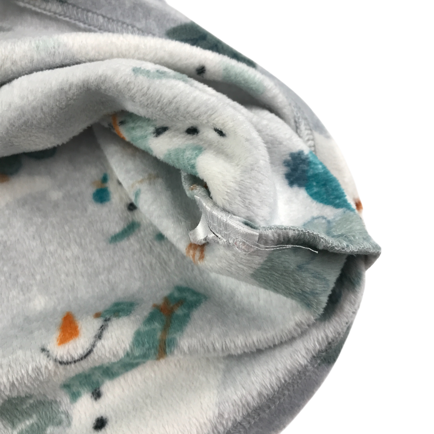 F&F Pyjama Set 5-6 Years Grey Snowman Pattern