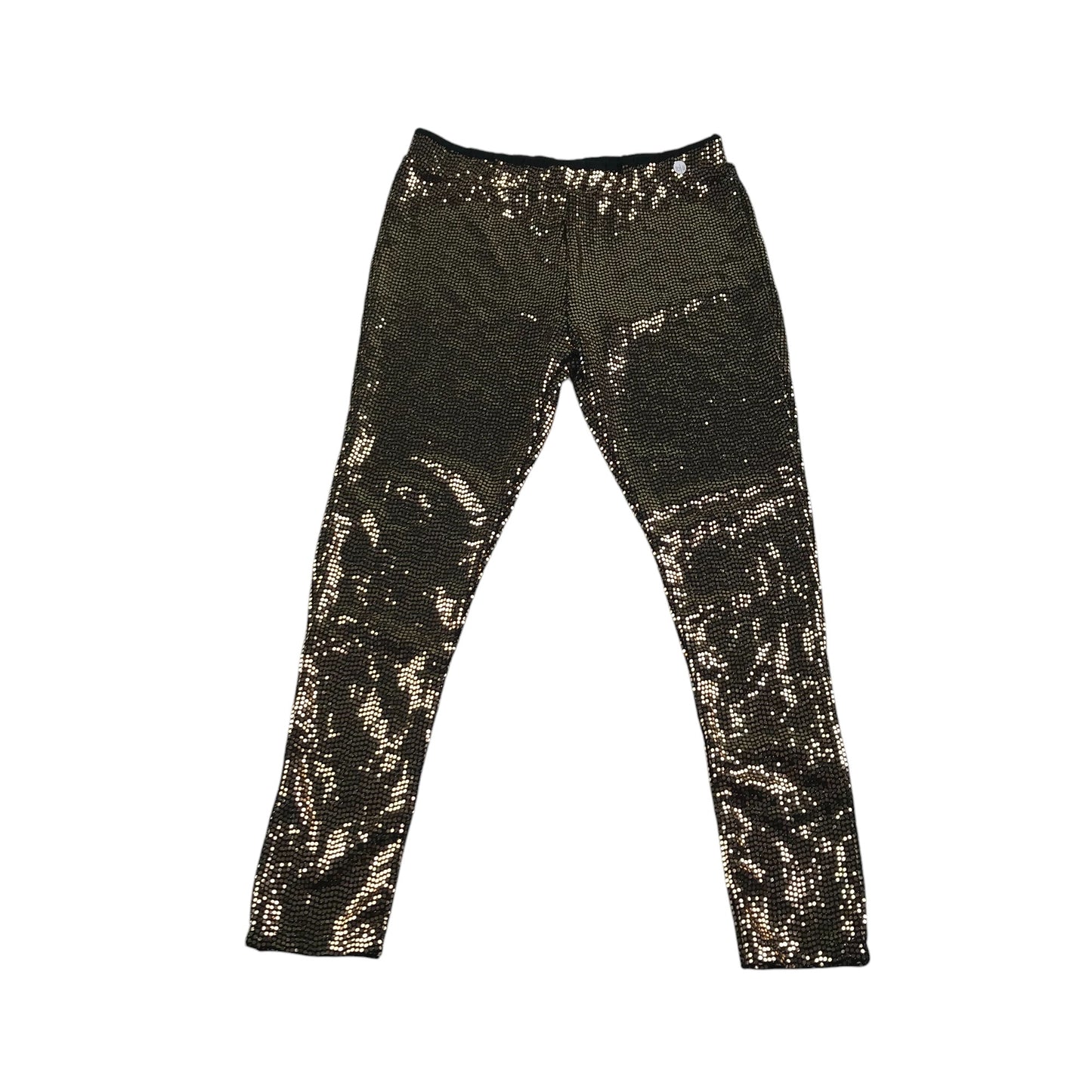 Next Leggings 10-11 years gold full sequin
