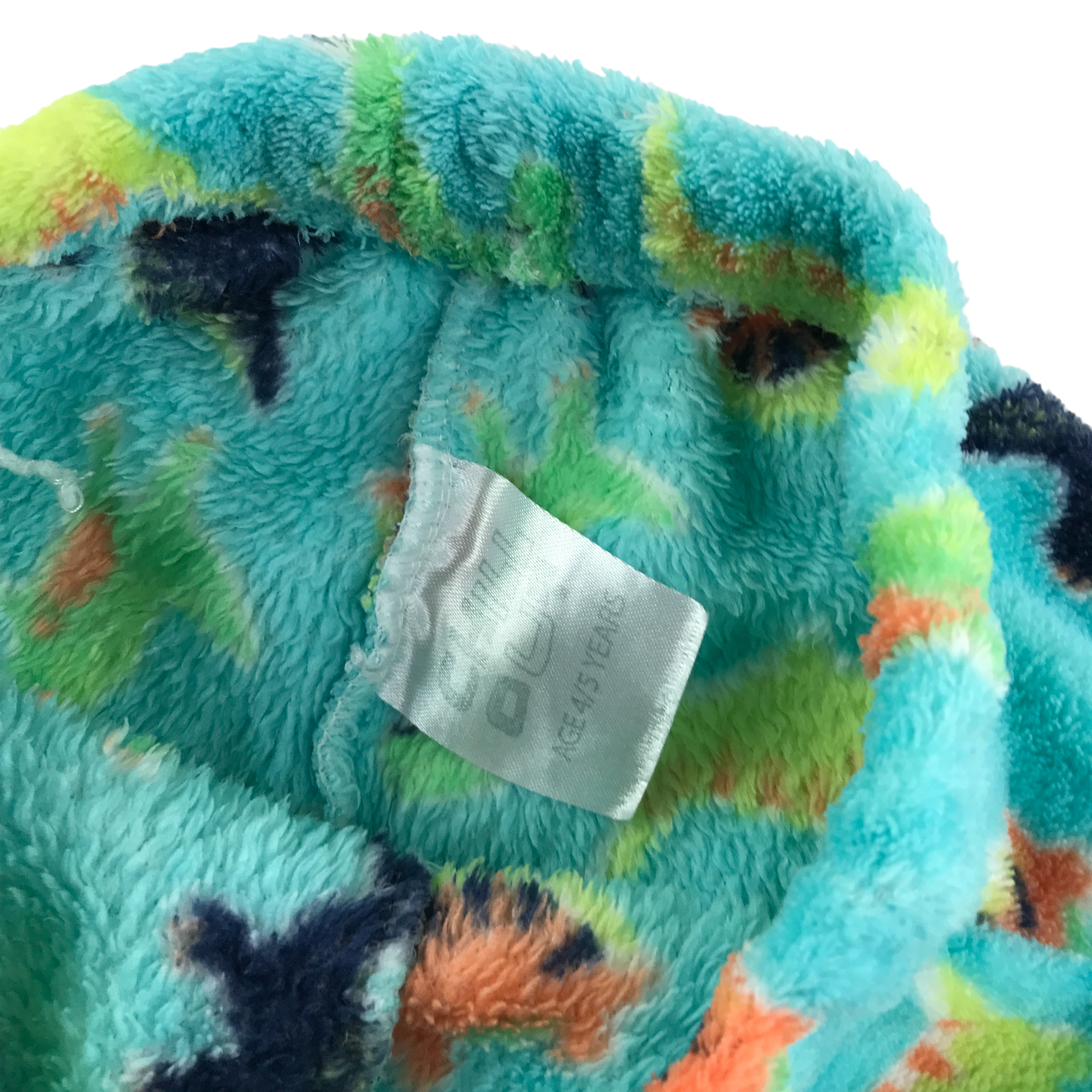 Chill Out Pyjama Set 4-5 Years Turquoise Dinosaur Print