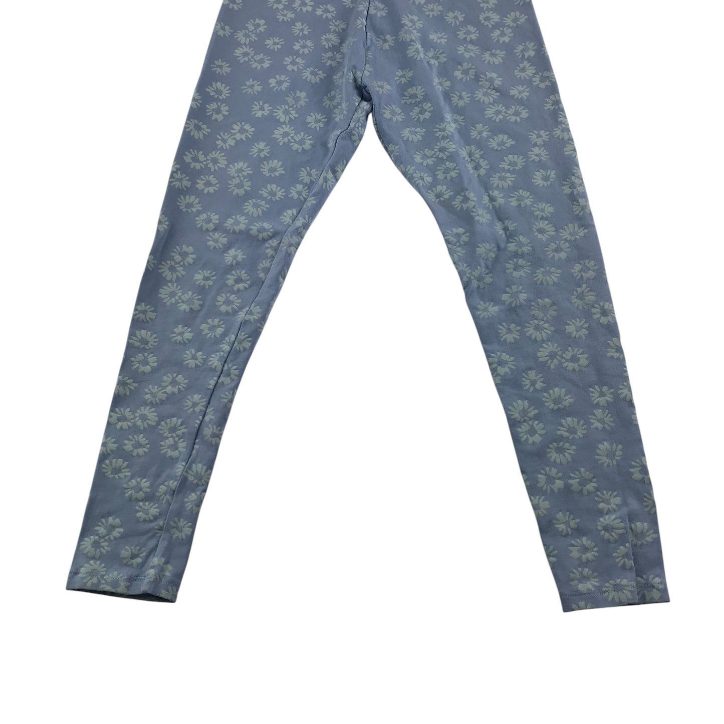 Next Leggings 10-11 years blue floral print