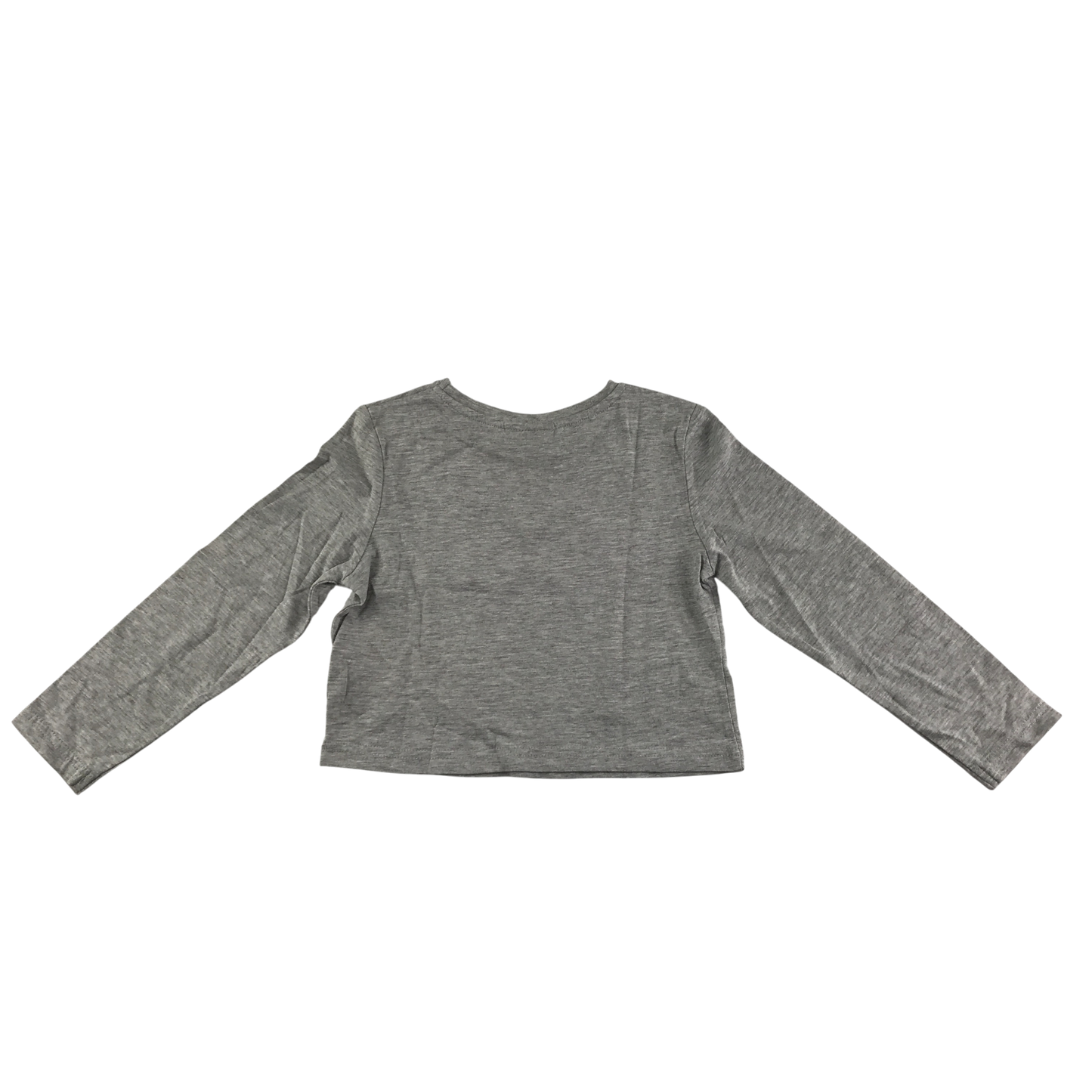 Matalan T-Shirt 5-6 Years Grey Long Sleeve