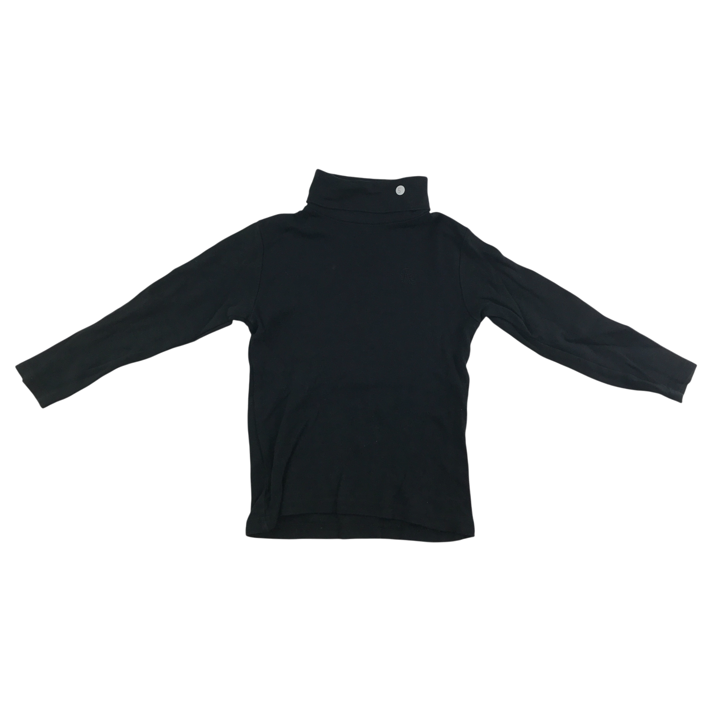 Orchestra T-Shirt 5-6 Years Black Turtle Neck Long Sleeve Cotton