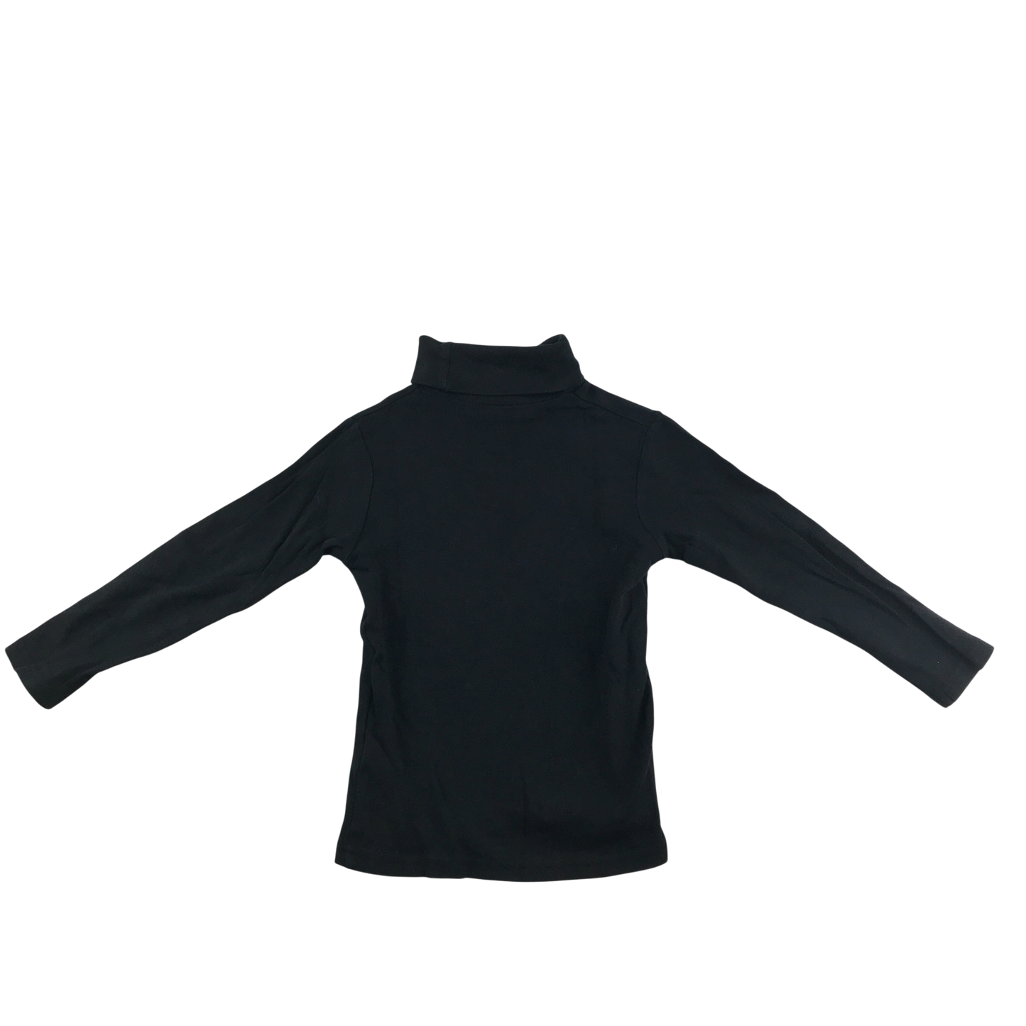 Orchestra T-Shirt 5-6 Years Black Turtle Neck Long Sleeve Cotton