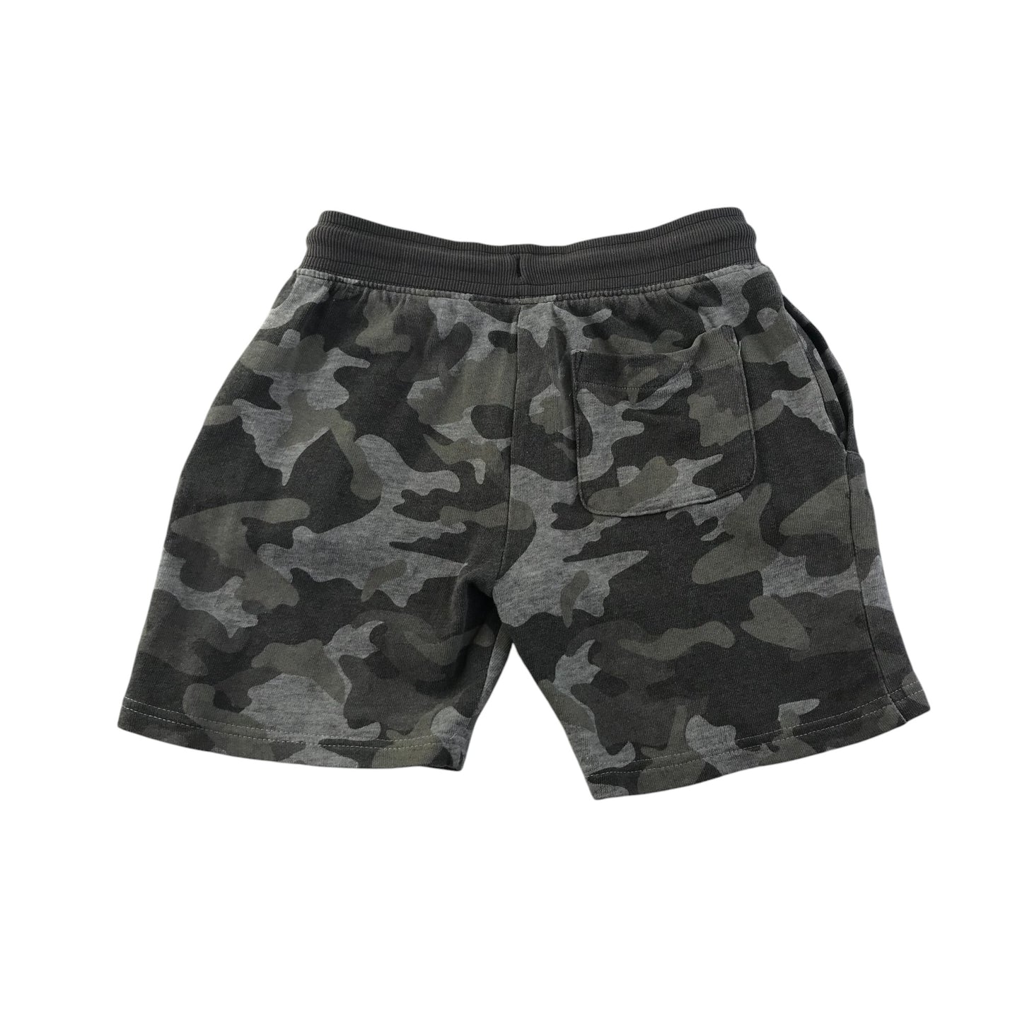 M&Co shorts 6-7 years grey camo design jersey