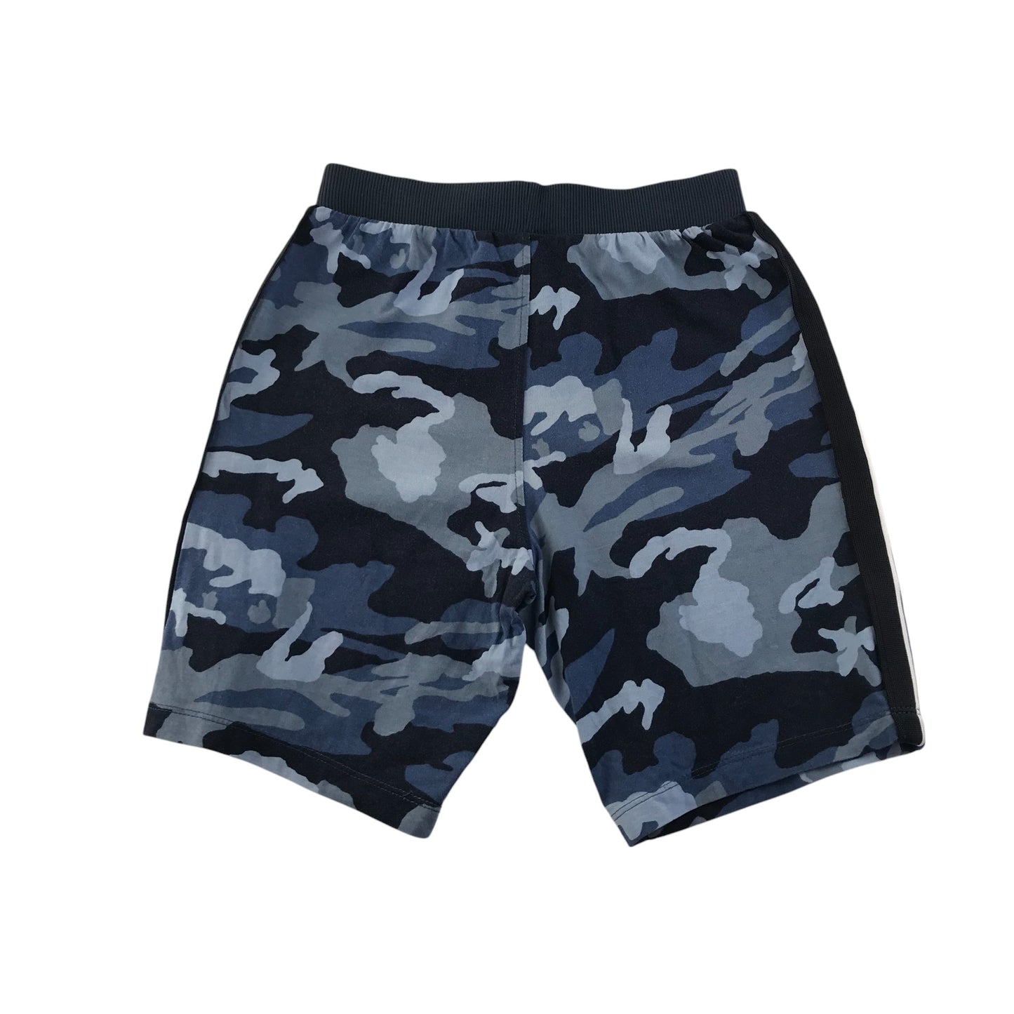 Next shorts 6-7 years navy and blue camo design cotton