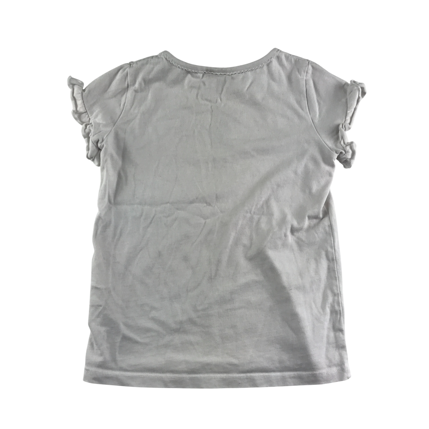 The Little White Company T-Shirt 5-6 Years White Seahorse Pattern Cotton