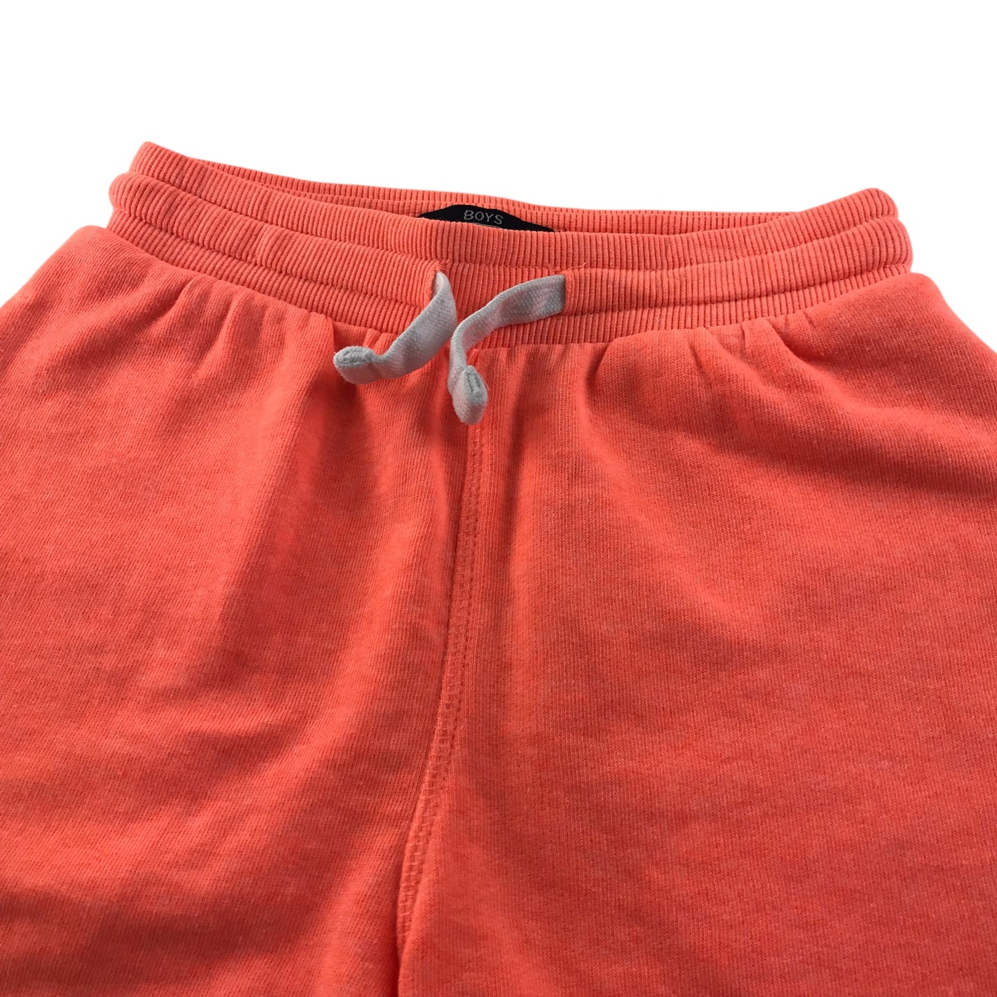 Matalan shorts 6-7 years orange plain with white draw strings