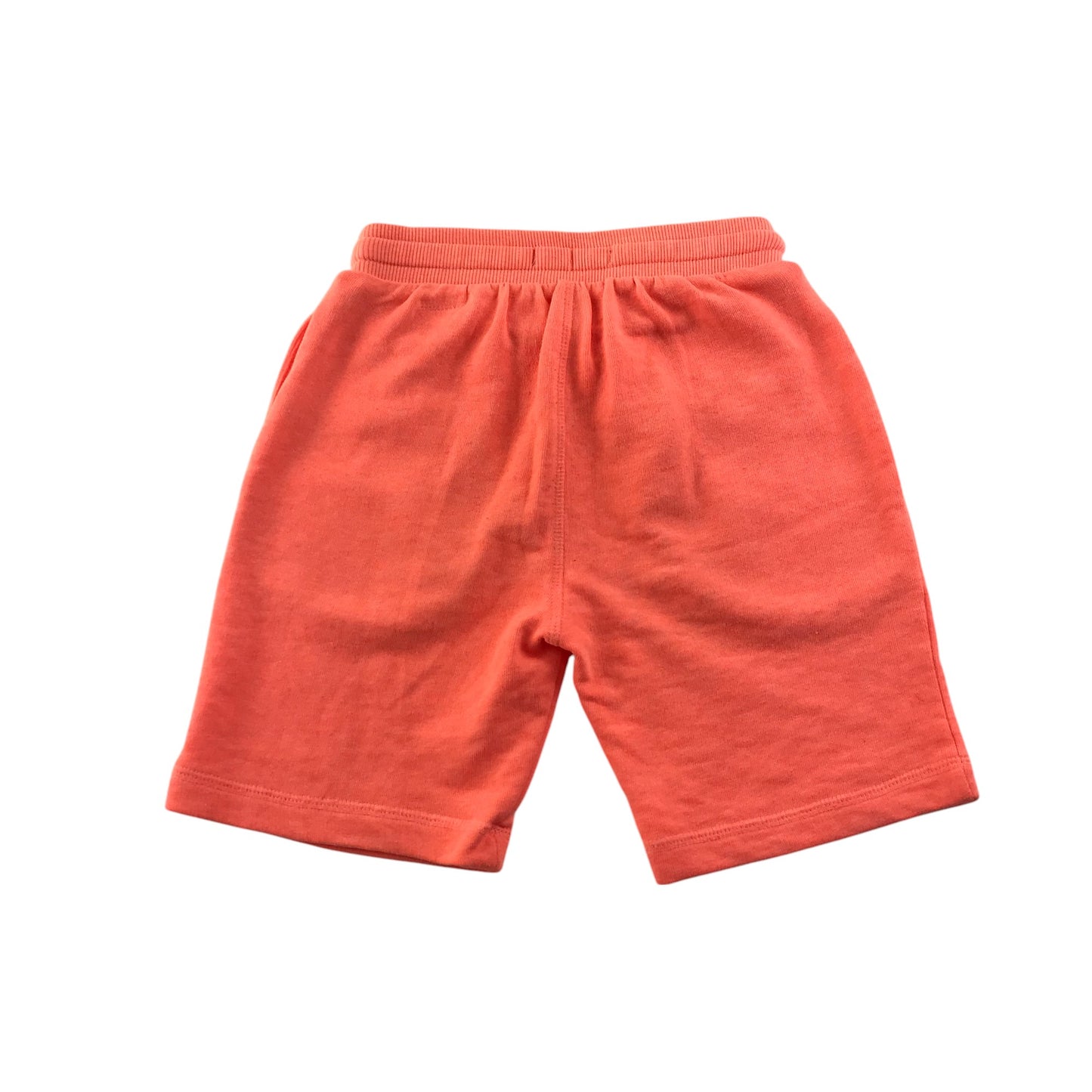 Matalan shorts 6-7 years orange plain with white draw strings