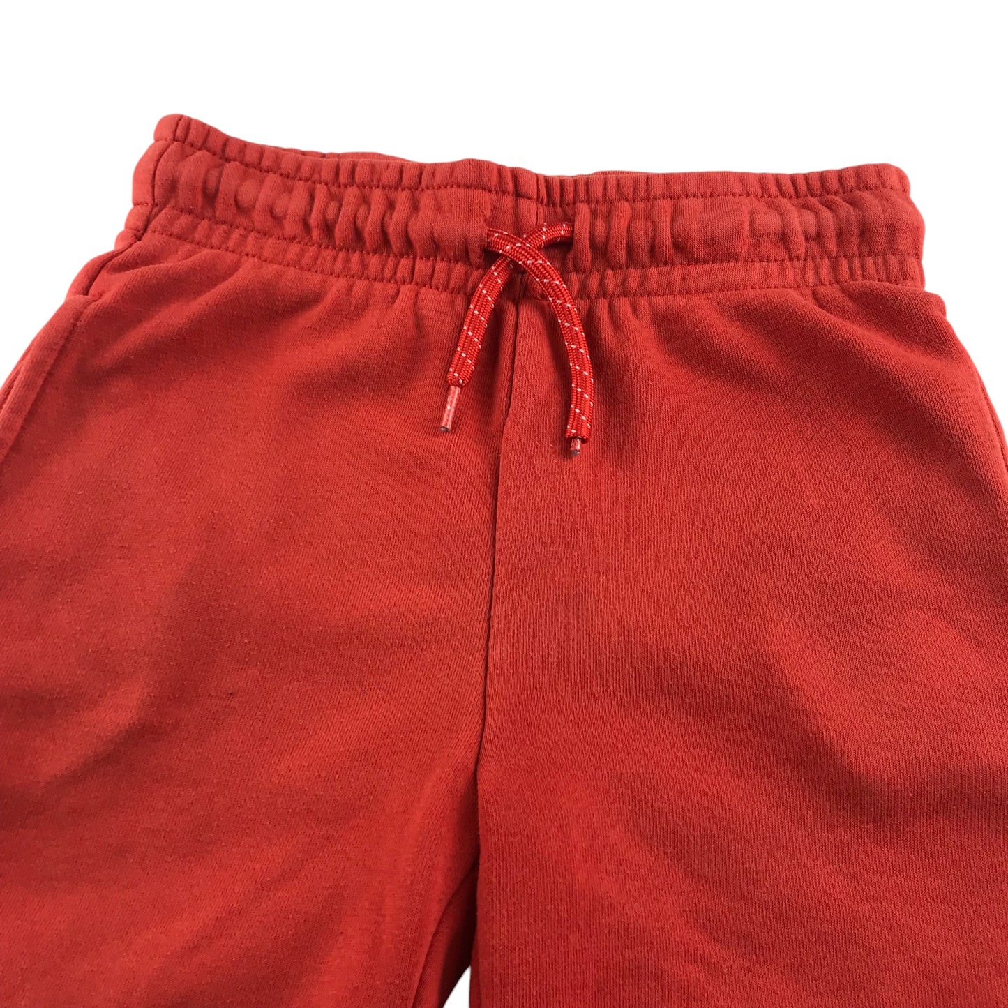 Primark shorts 7-8 years red plain jersey
