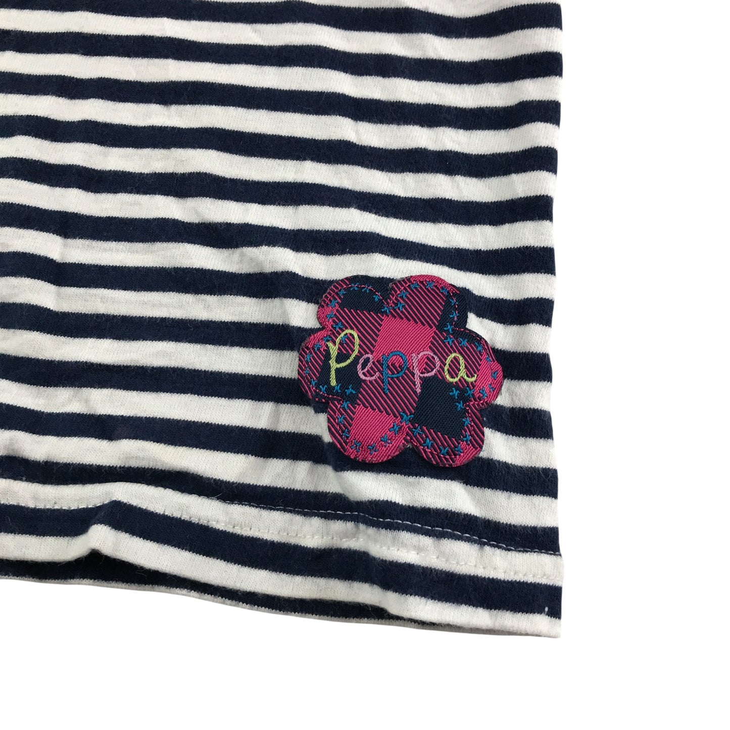 George T-Shirt 5-6 Years Pink Peppa Pig Embroidered Graphic