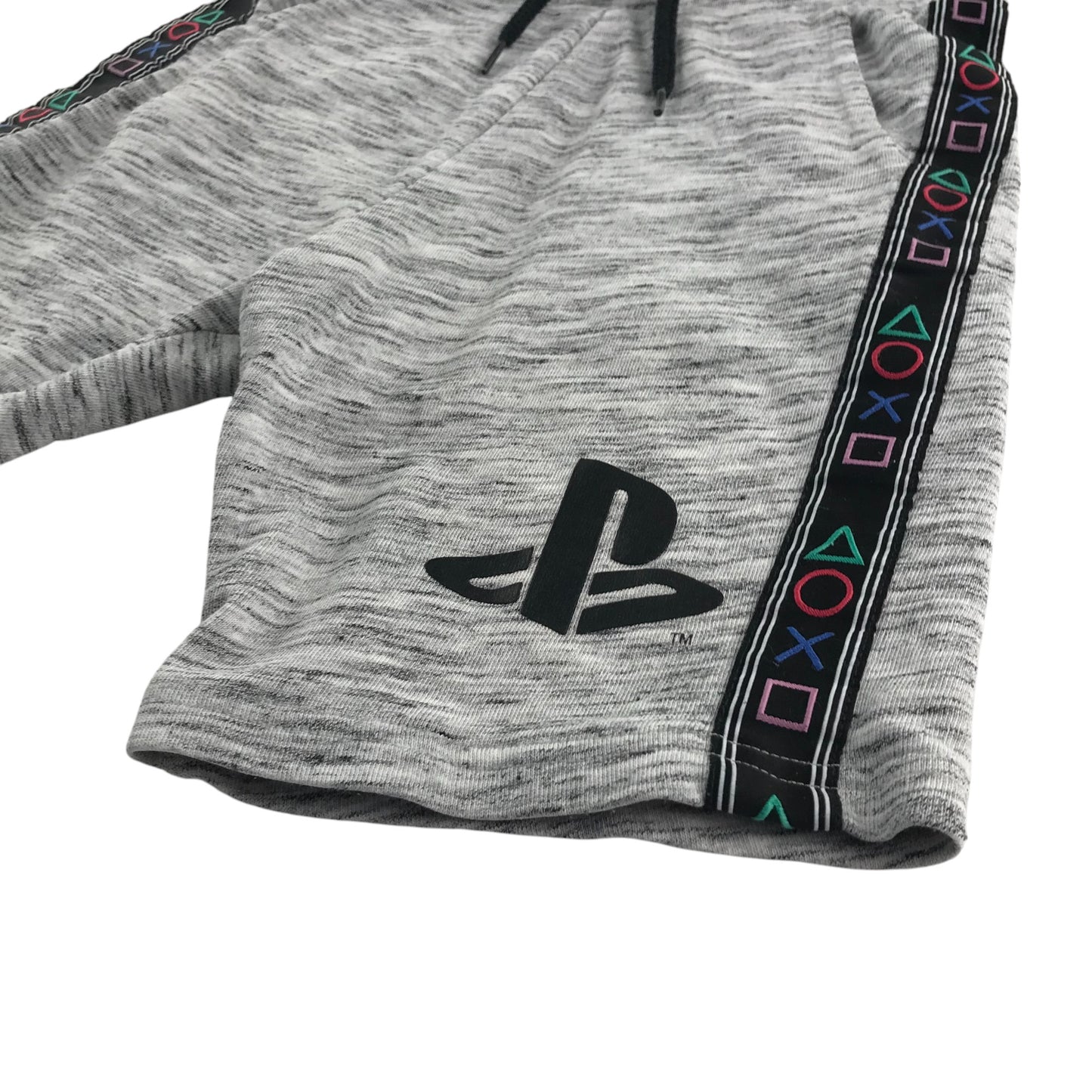 F&F shorts 7-8 years grey PlayStation jersey material