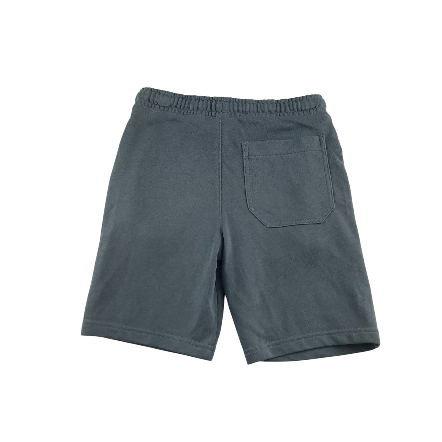 M&S shorts 7-8 years blue plain jersey material
