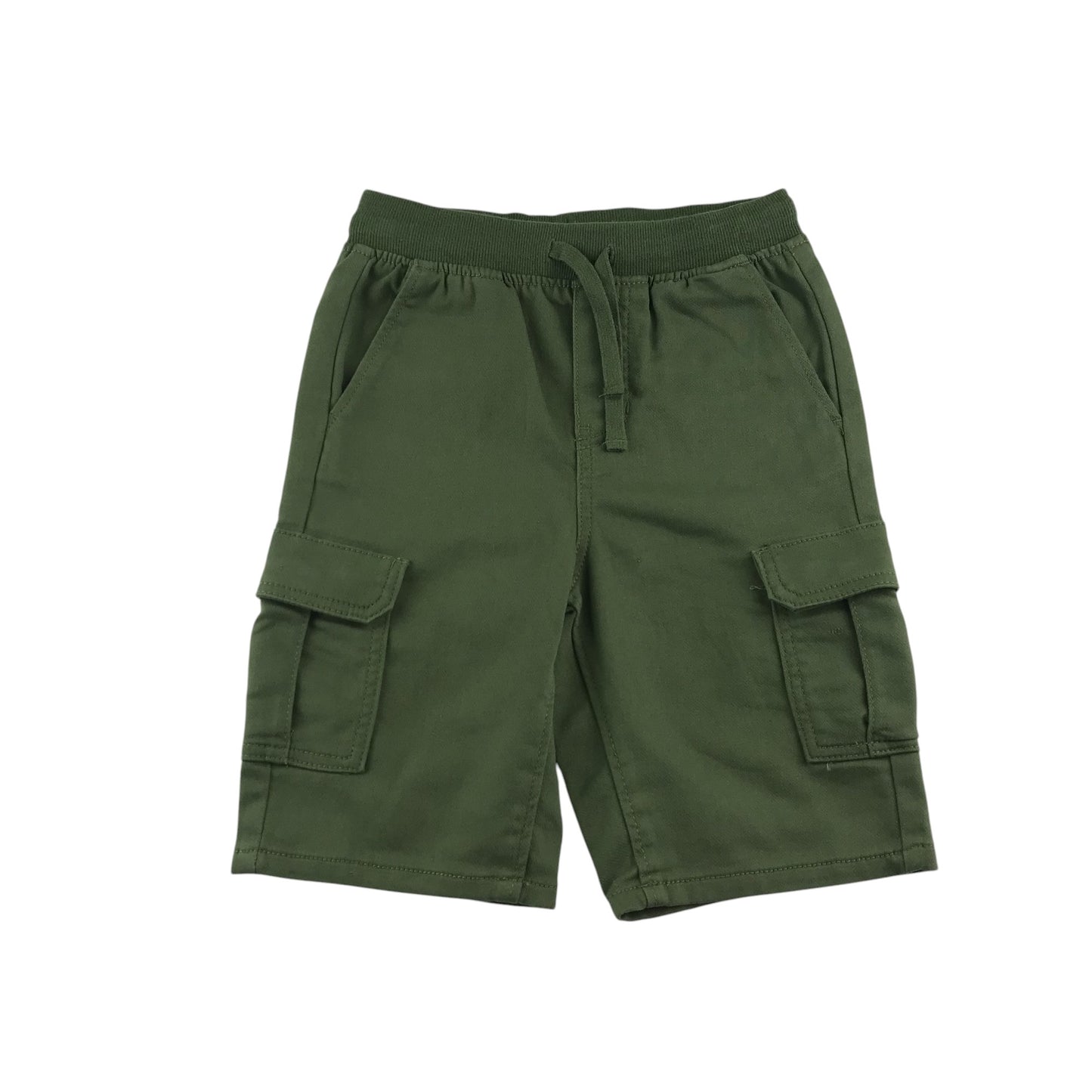 H&M shorts 7-8 years khaki green plain cargo style