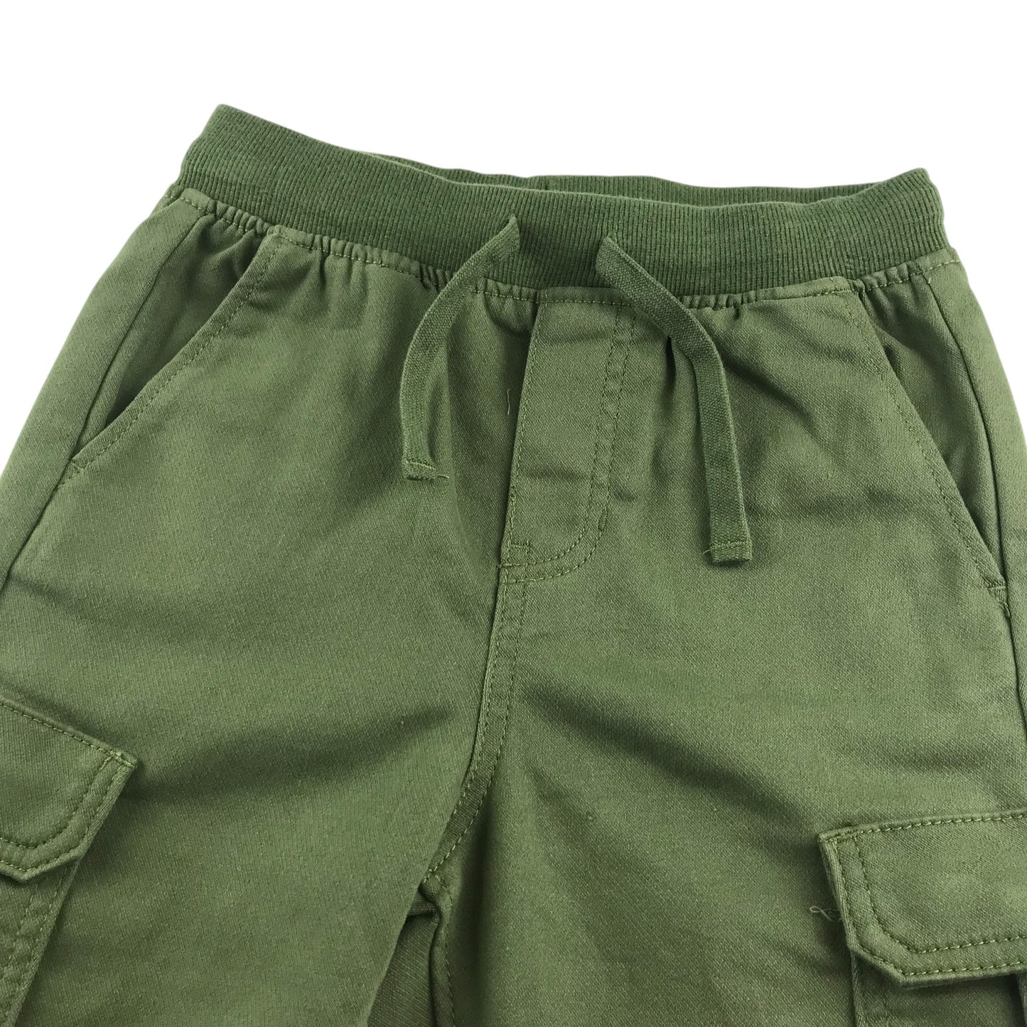 H&M shorts 7-8 years khaki green plain cargo style