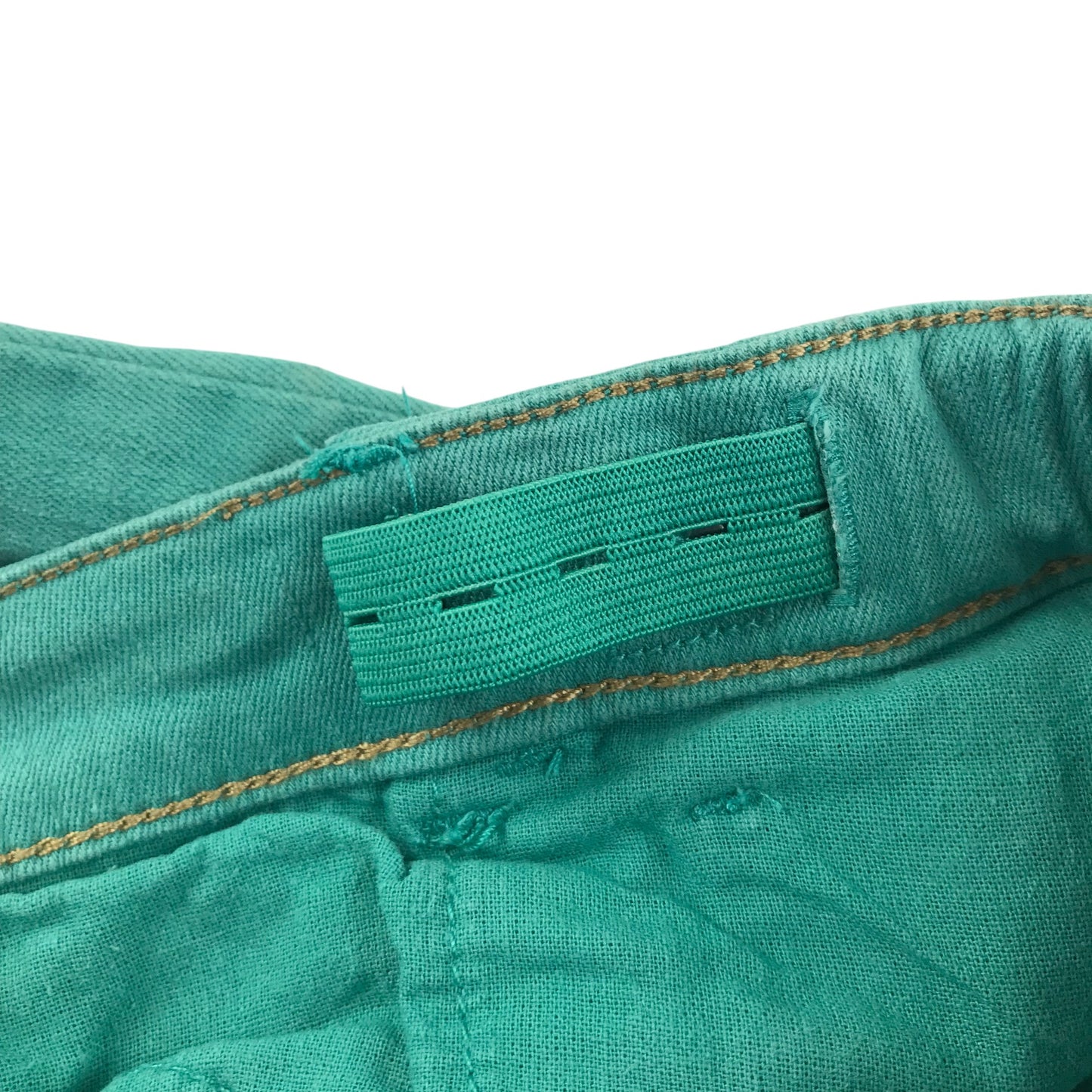H&M shorts 7-8 years blue plain jean style stretch fit