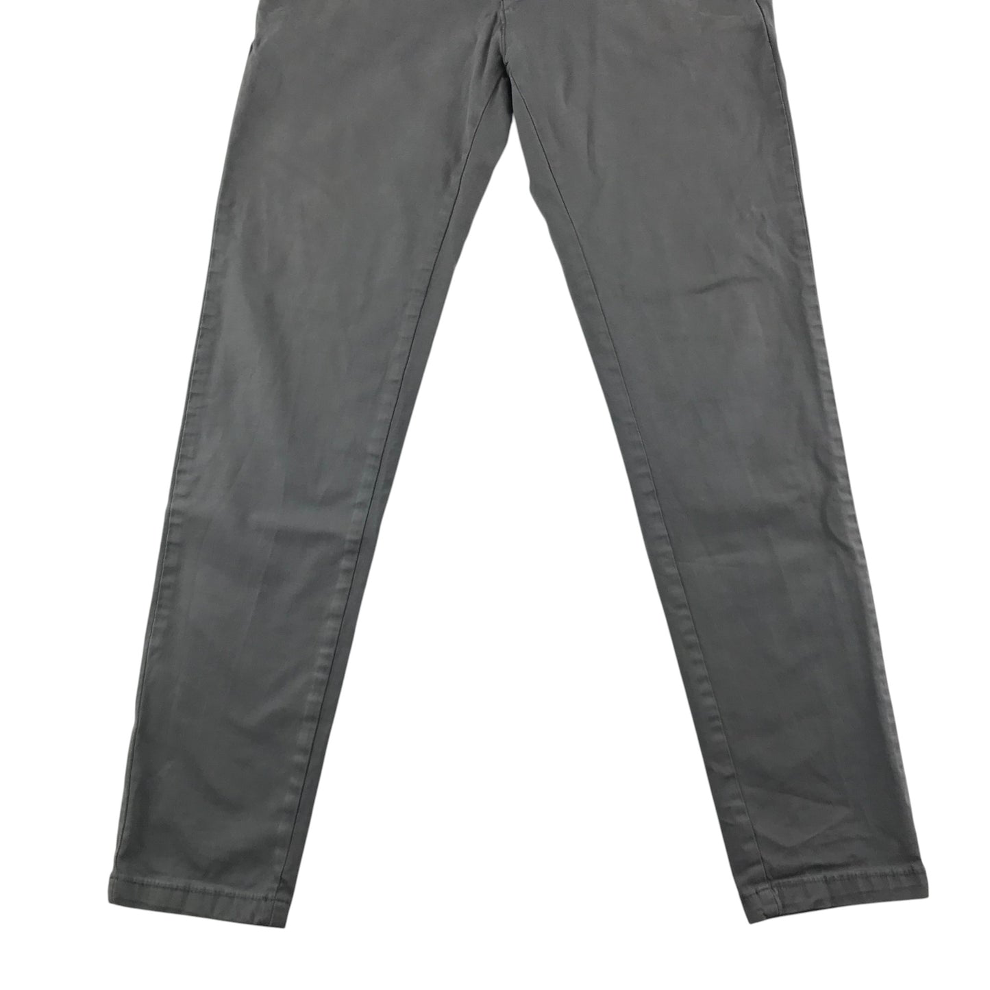 Zara trousers women's size EUR 42 grey plain regular fit