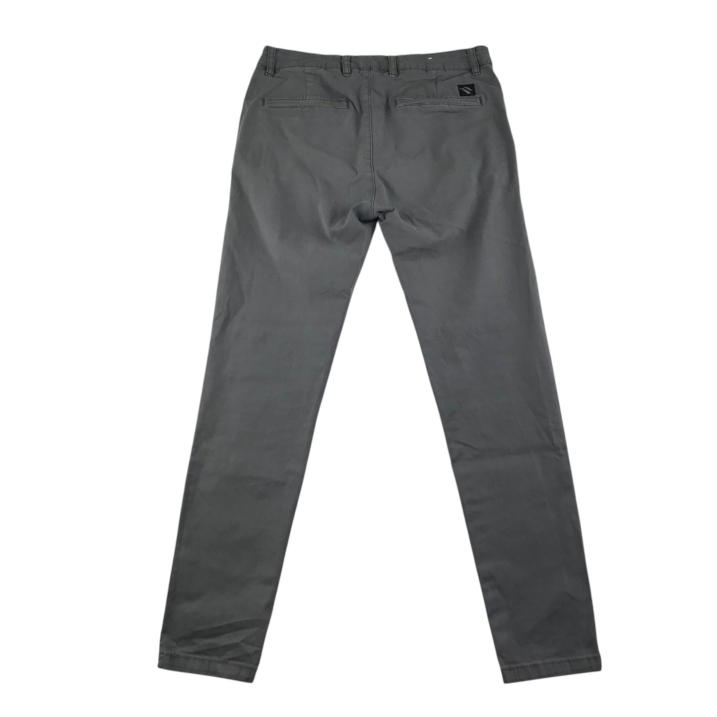 Zara trousers women's size EUR 42 grey plain regular fit