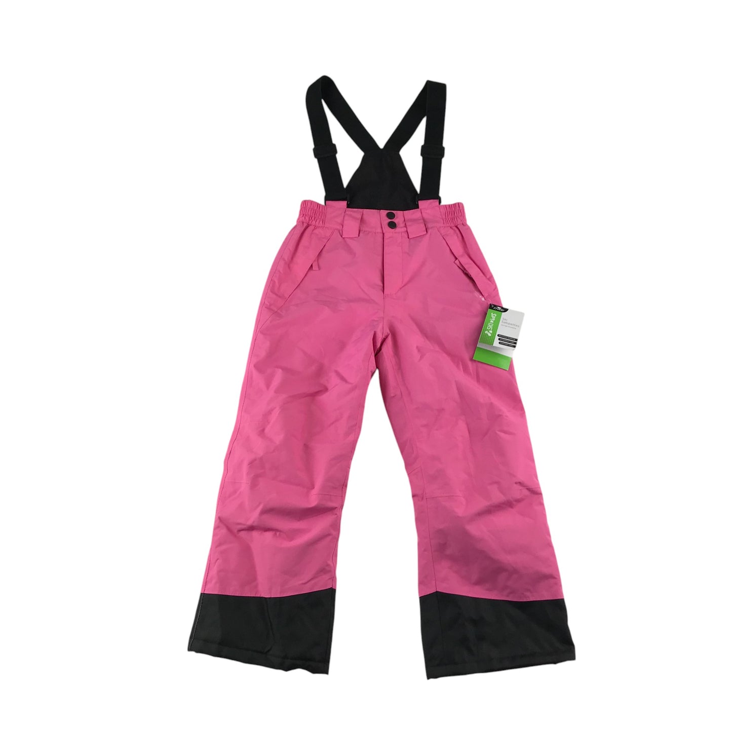Crane End Salopettes 7-8 years pink waterproof fabric