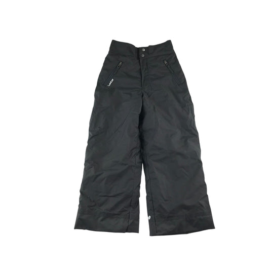 Decathlon Snow Trousers 5-6 years black warm lining