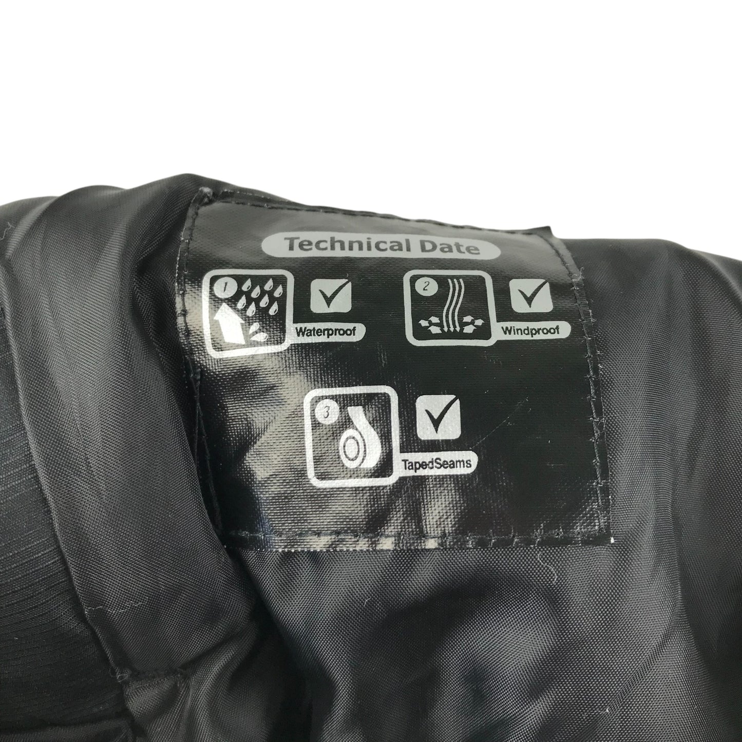 Matalan Salopettes 6-7 years black waterproof taped seams