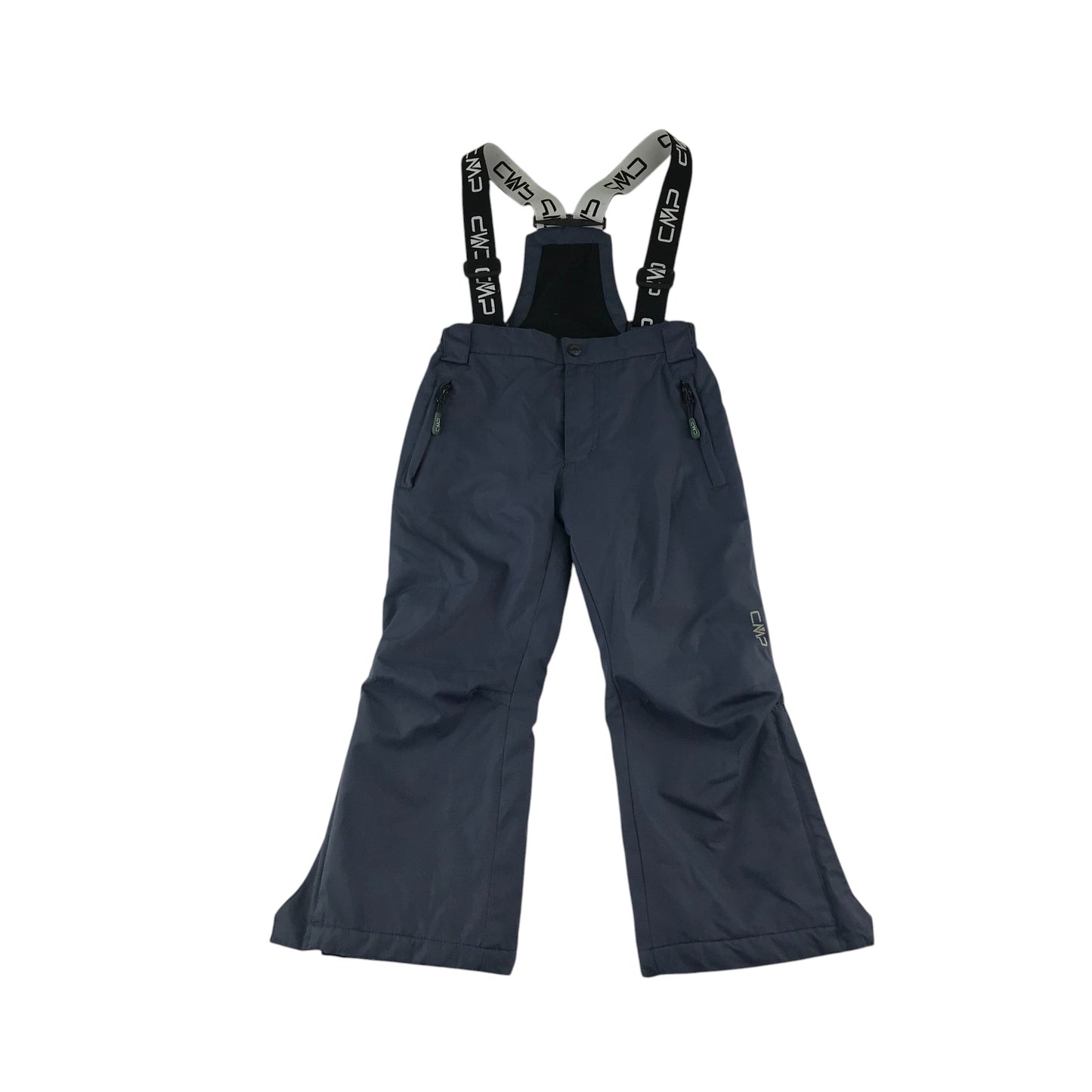 CMP Salopettes 5-6 years navy plain and black braces with logo