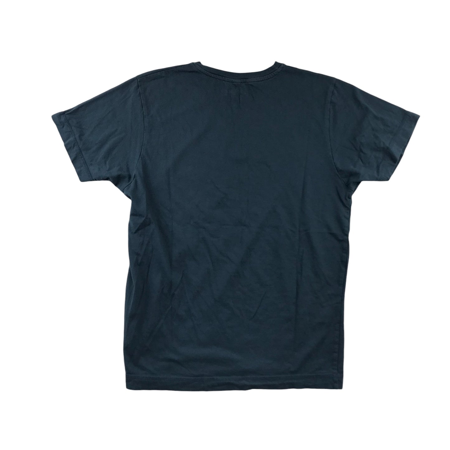 Continental T-Shirt Men's Small Navy Tennis Racket Graphic Print