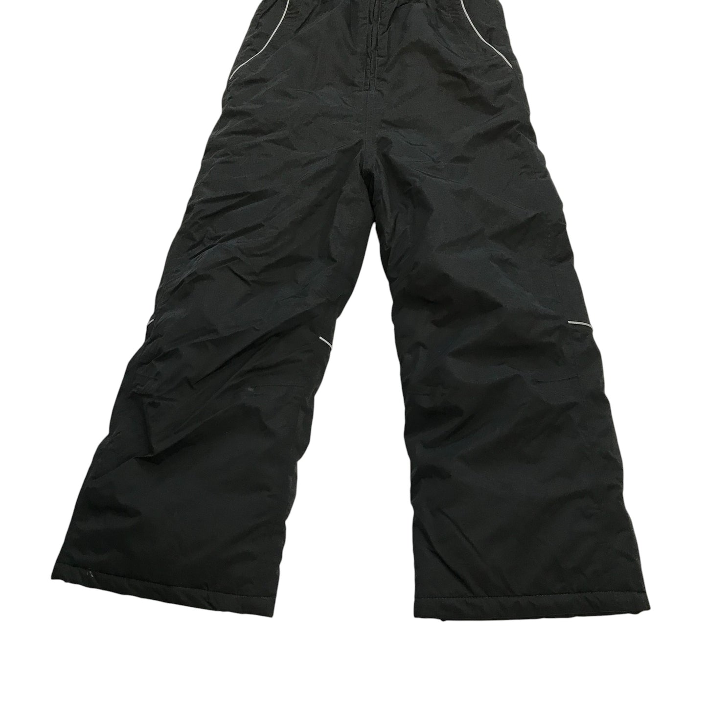 Next Overalls 9-10 years black plain with polka dot interior design
