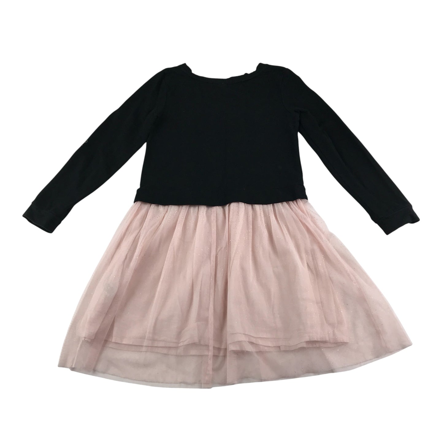 Tu dress 7-8 years back and pink embroidered butterflies