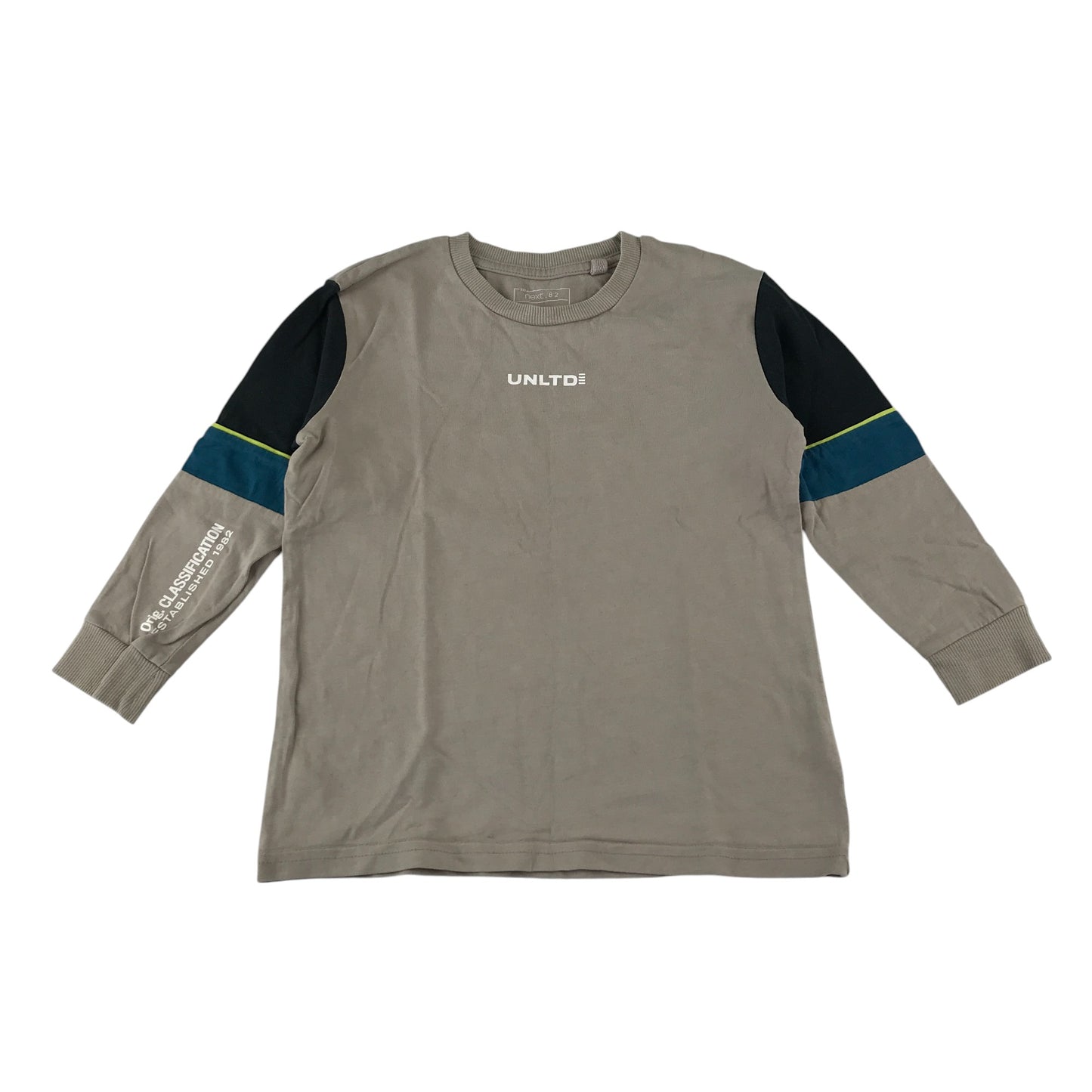 Next t-shirt 4-5 years grey long sleeve cotton