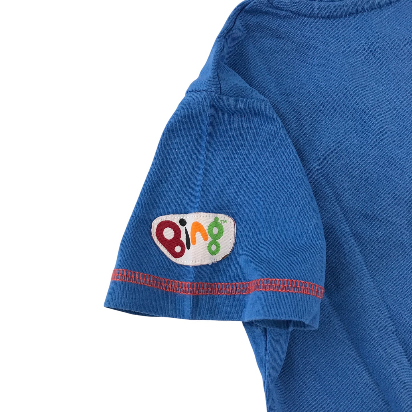 Character t-shirt 5-6 years blue Bing graphic print design cotton