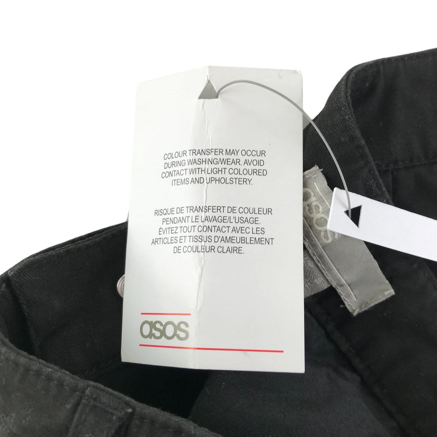Asos trousers women's 8 black plain