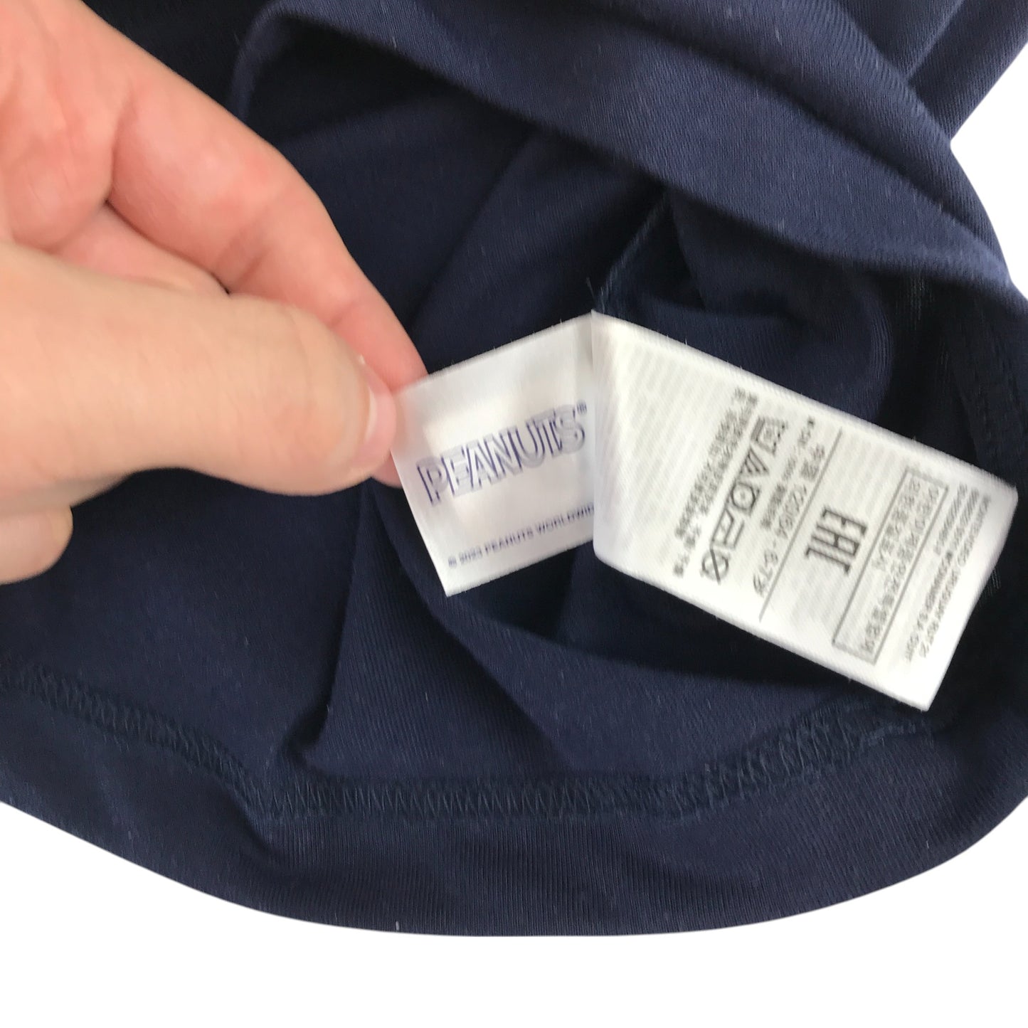 GAP t-shirt 6-7 years navy Peanuts graphic design
