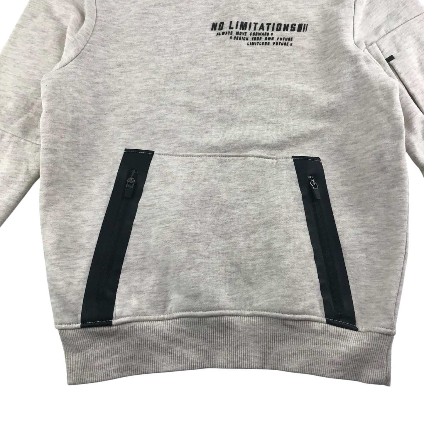 George sweater 6-7 years light grey No limitations jersey