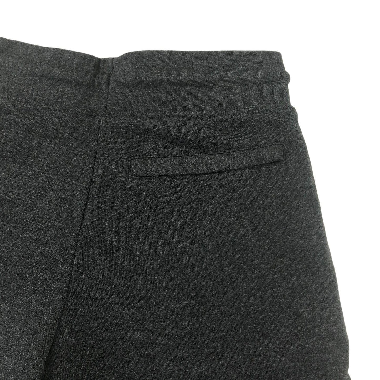 Lonsdale Jersey Short Adult XS Grey Plain With White Logo