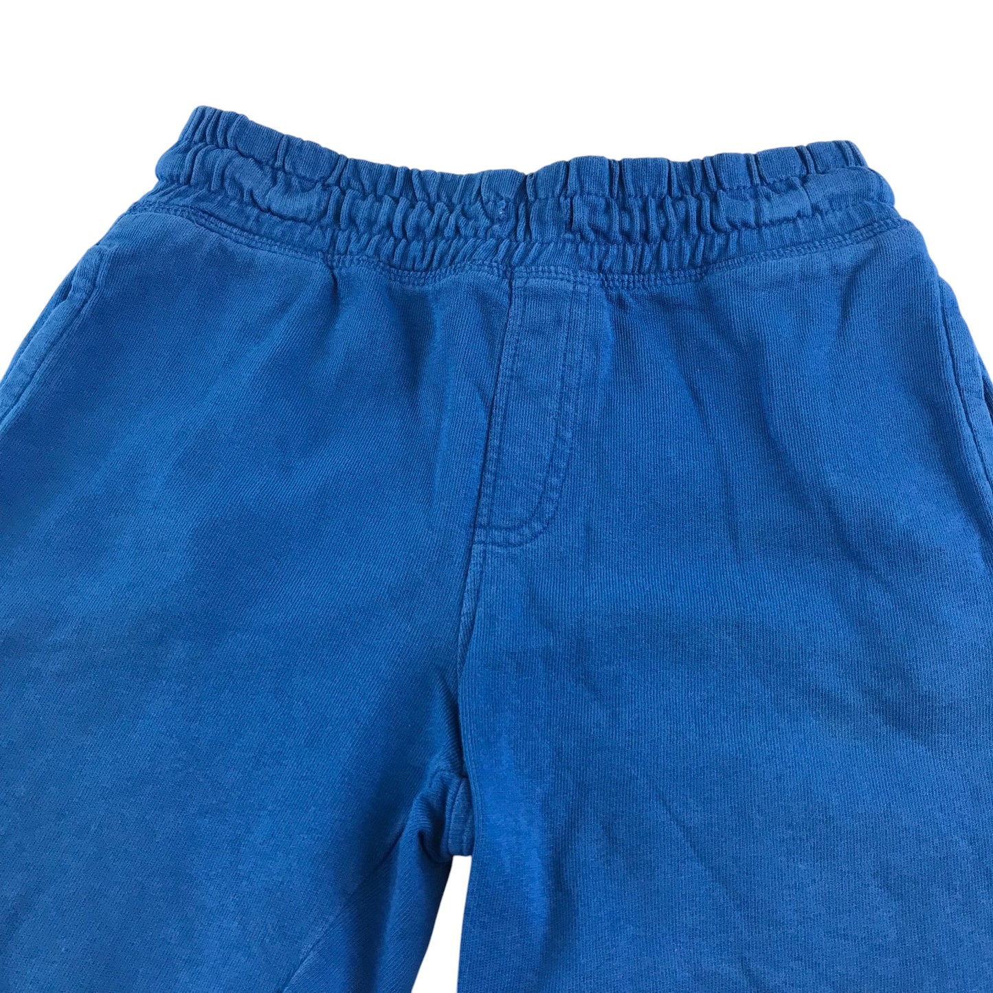 Urban Outlaw shorts 8-9 years blue plain elasticated waist cotton