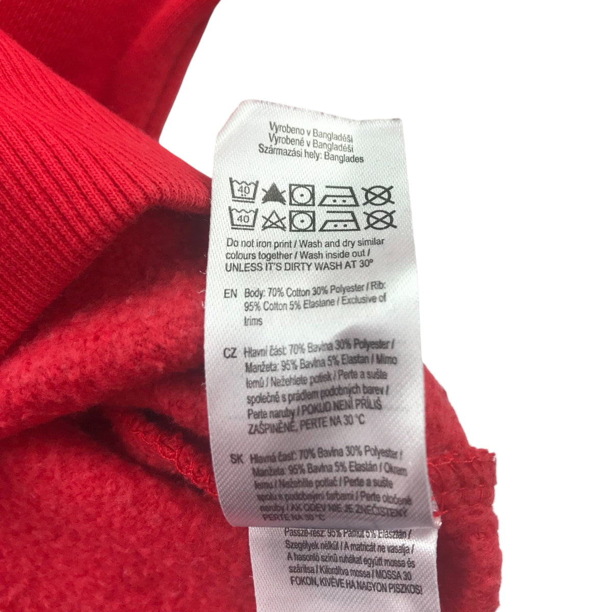 F&F 4-5 years red santa squad festive sweater