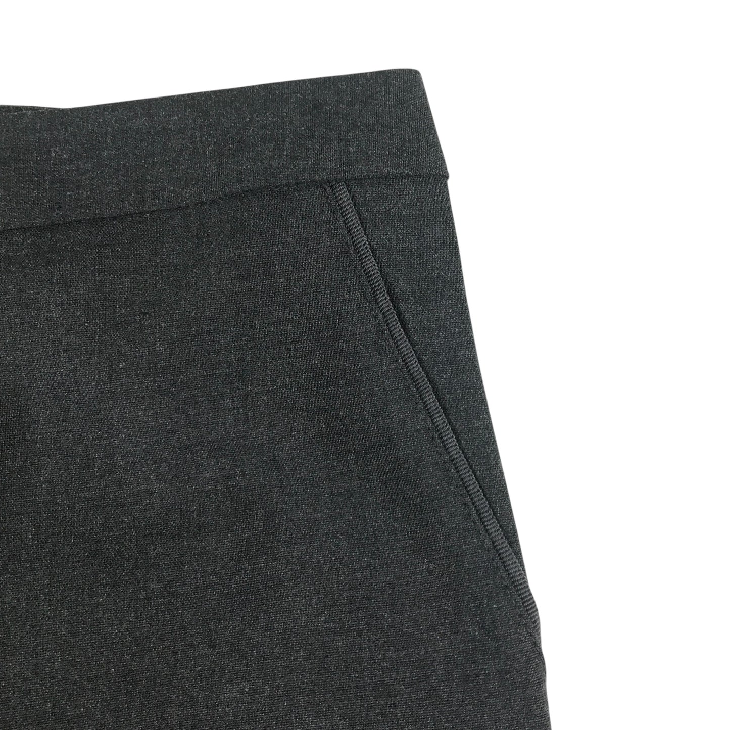 George girls school trouser bundle 12-13 years grey plain with fake pockets
