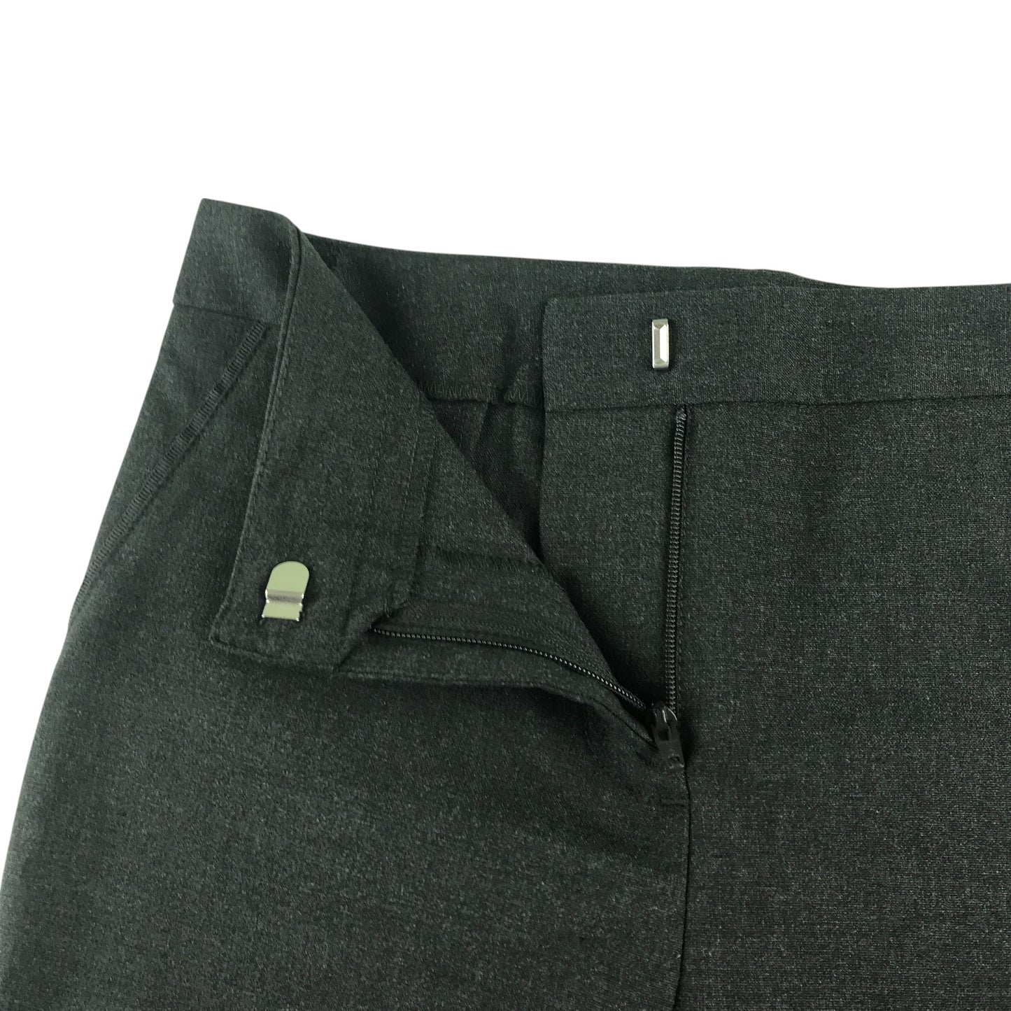 George girls school trouser bundle 12-13 years grey plain with fake pockets