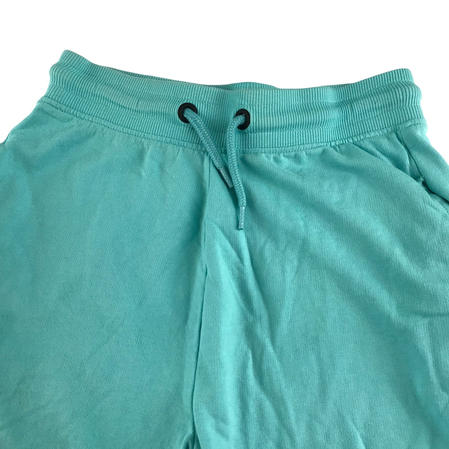 Next shorts 9-10 years light blue plain jersey material cotton