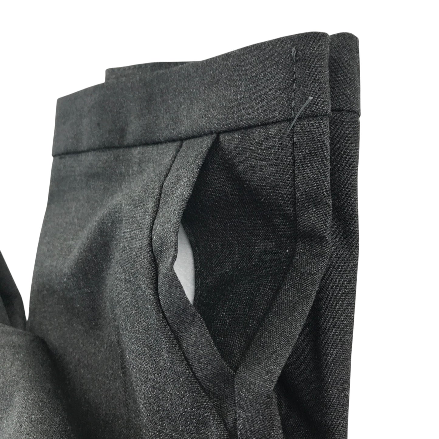 George girls school trouser bundle 12-13 years grey 2 different styles stretchy and dress trousers