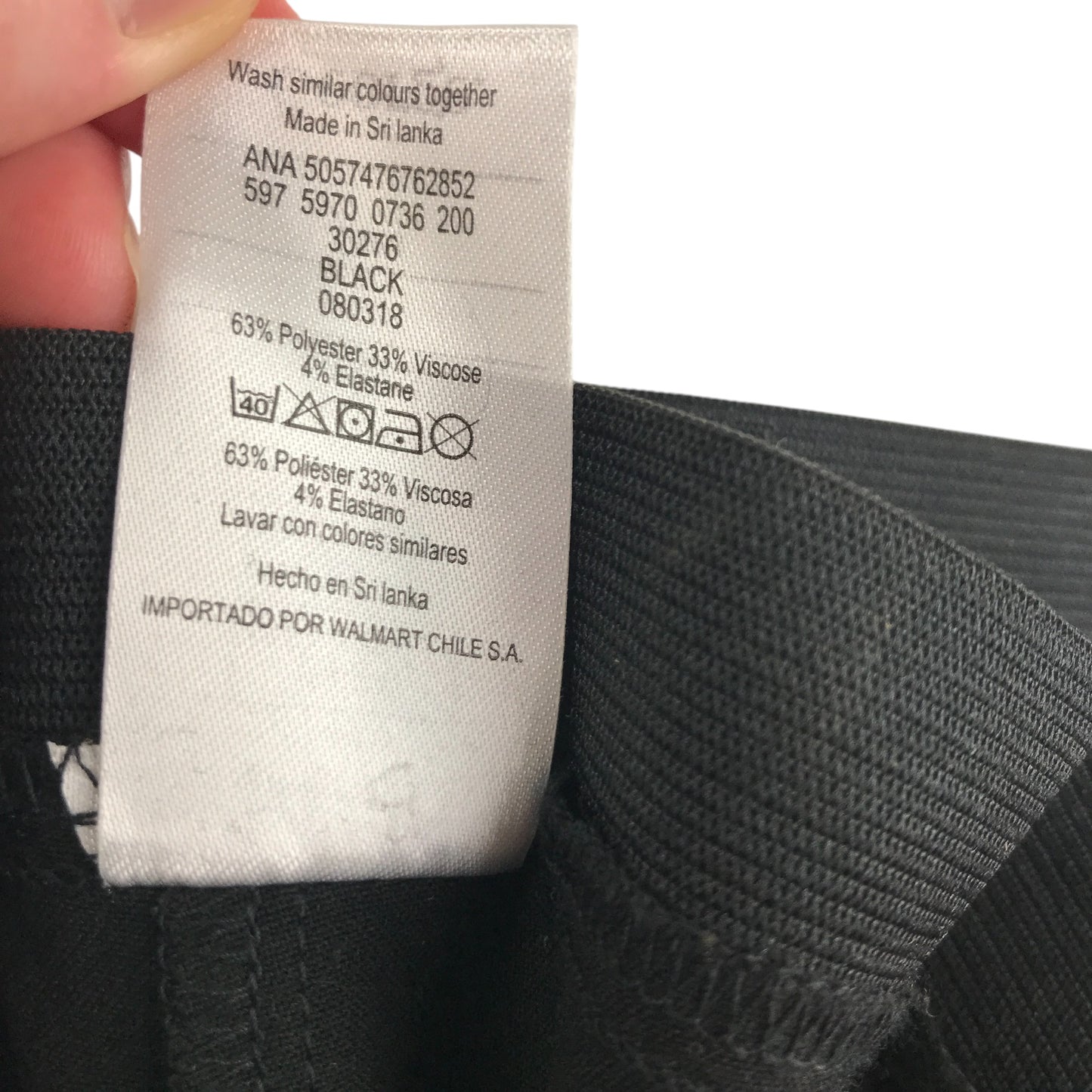 George girls school trouser bundle 14-15 years black comfort stretch waistband