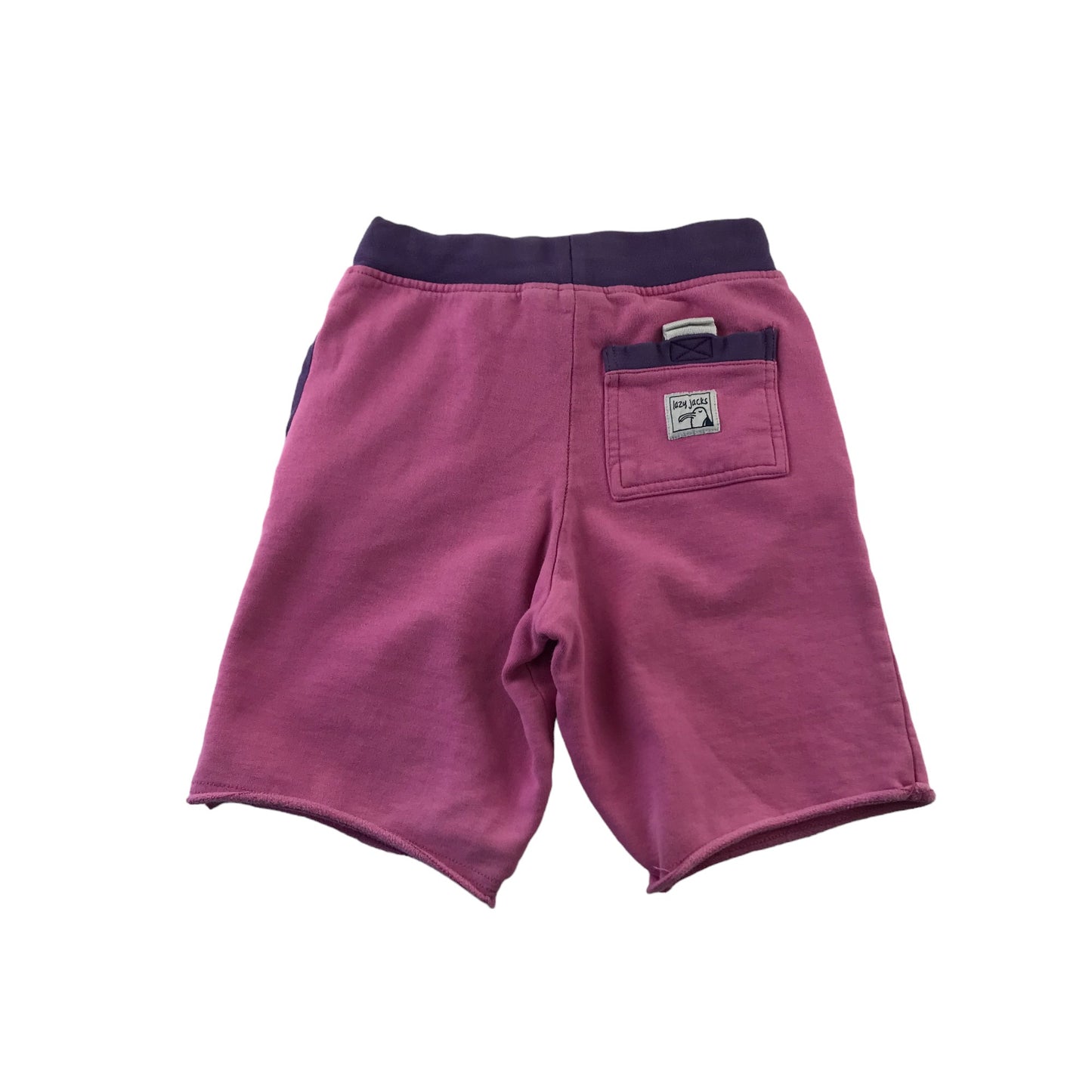 Lazy Jacks Shorts Age 7 Pink Casual Jersey Cotton