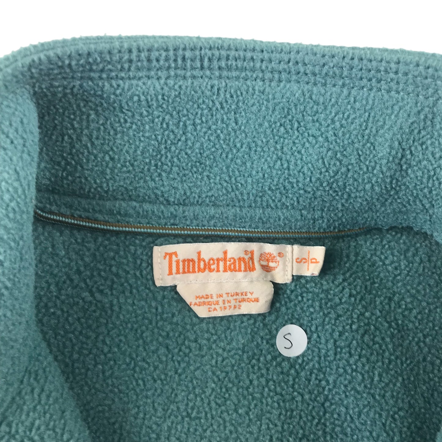 Timberland fleece women's size S dusty blue full zipper