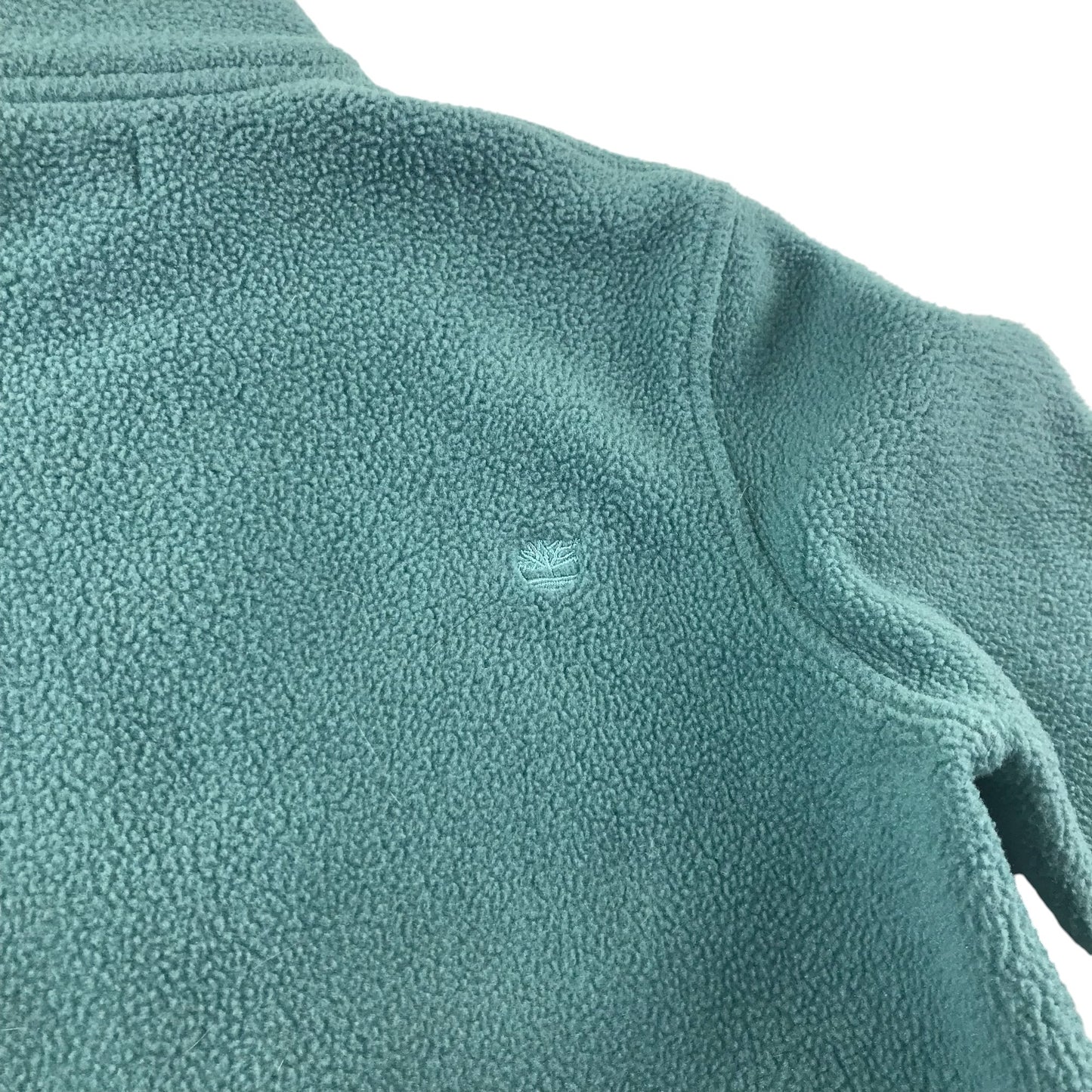 Timberland fleece women's size S dusty blue full zipper