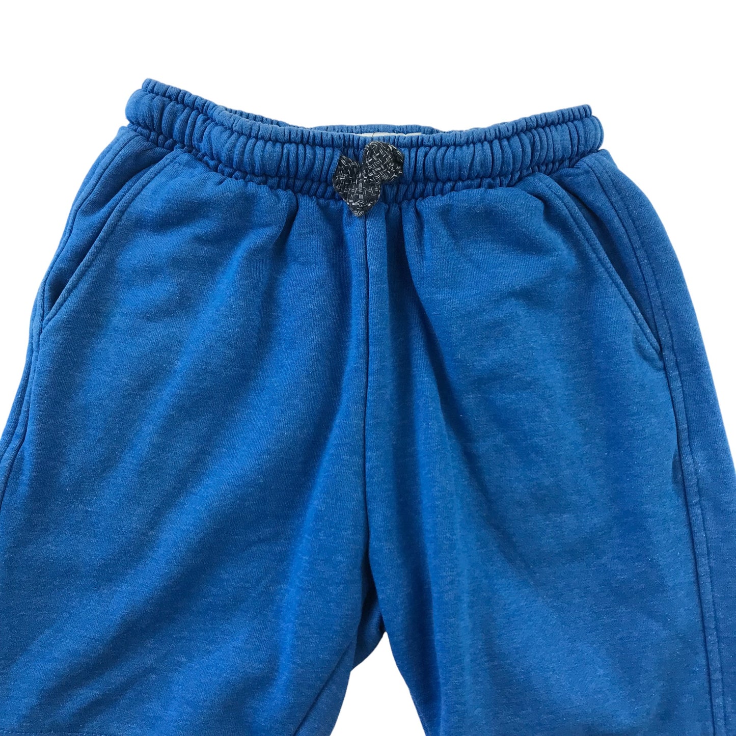 Next Shorts Age 7 Blue Jersey Relaxed Fit
