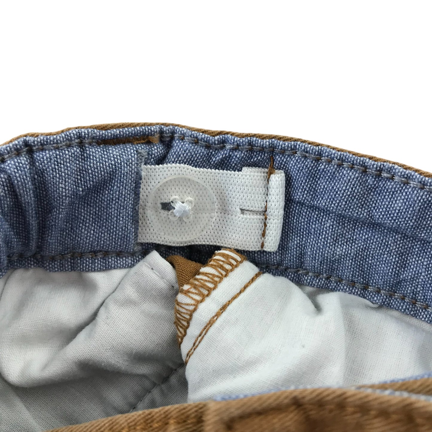 Tu Shorts Age 7 Brown Tan Chino Style